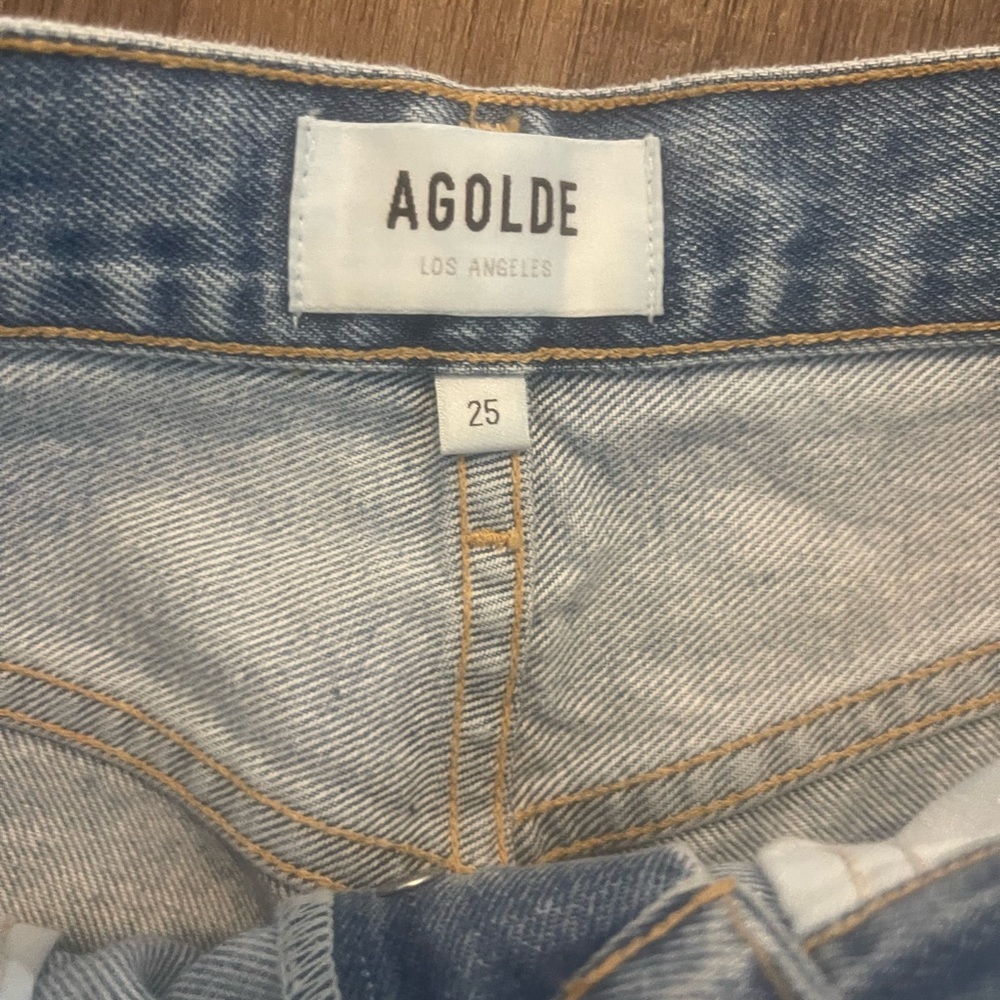 Agolde 90’s mid rise loose Jean in fallout - Picture 12 of 12